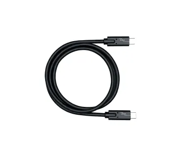 DINIC USB 3.2 Kabel Typ C-C Stecker, schwarz, unterstützt 100W (20V/5A) Aufladung, 1m